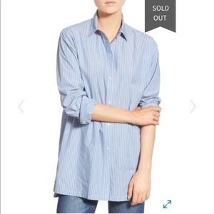 MADEWELL Aoyama cotton button-down tunic